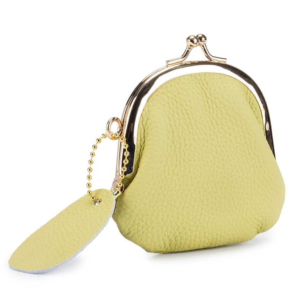 1104 Coin Purse Wallet With Kiss-Lock, Coin Purse Portable Coin Purse Mini